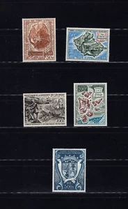 French Southern Antarctic FSAT C19-23 Maps 1969 XF MNH Complete Set #5LC - Picture 1 of 2