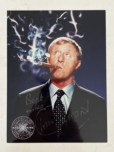 CHRIS TARRANT WER MILLIONÄR WERDEN WILL SIGNED HANDSIGNIERT DRUCK & COA - Bild 1 von 2