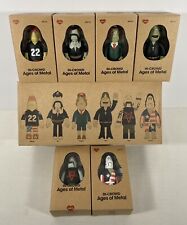 Amos Toys James Jarvis In-Crowd Ages Of Metal 6 Vinyl Figure Set 4” ozzy lemmy