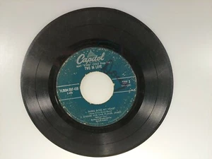 Nat King Cole Sings For Two In Love, Part 2 45 RPM Single Record Capitol 1955 - Picture 1 of 3