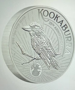 Feliciano. 10 onzas, 311 gramos plata año 2025 S/C Kookaburra. Leer descuento. - Imagen 1 de 2
