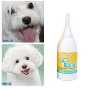 Pet Dog Cat Eye Drops Anti-Inflammatory Tear Stain Conjunctivitis UK - Picture 1 of 11