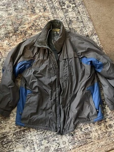 American Eagle Outfitters X-Treme Snowboarder Polar Fleece Hooded Coat XXL Gray - Picture 1 of 7