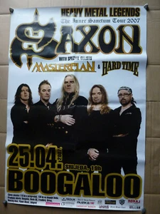 SACHSEN Zagreb Kroatien 25.04.2007 ORIGINAL KROATISCHES KONZERTPLAKAT - Bild 1 von 1