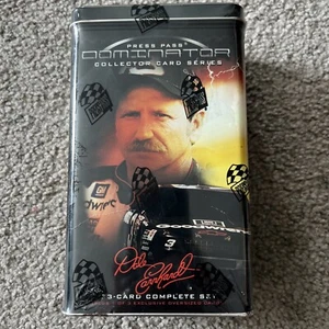 NASCAR DALE EARNHARDT PRESS PASS COLLECTOR CARD SERIES 33 CARD SET NIB - Picture 1 of 2