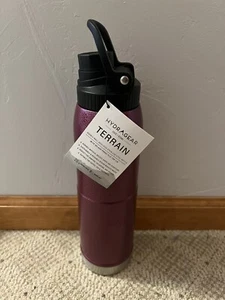 NWT Purple Hydragear Terrain 33 oz Double Wall Insulated Stainless Steel Bottle - Picture 1 of 2