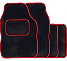 DODGE NITRO (07 on) BLACK & RED TRIM CAR FLOOR MATS