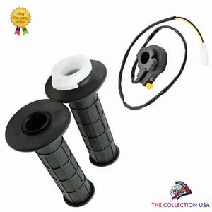 33cc 49cc 60cc 69cc 80cc Motorized Bicycle Handlebar Throttle Grips Kill Switch - Picture 1 of 1