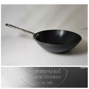 Kommerzielle Aluminium Kochgeschirr Wok G175HC Eloxiertes Aluminium Bratpfanne Pfanne USA - Bild 1 von 12