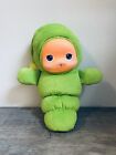 Hasbro Playskool Gloworm green plush light-up musical lullaby baby doll toy