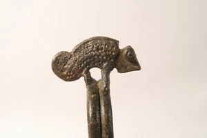 alter Ring Chamäleon Senufo GY41 Old ring Senoufo Chameleon bague bronze laiton - Picture 1 of 10