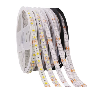 12V 2835 5050 Waterproof LED Strip Lights RGB Tape Rope Lamp Self-adhesive 5M UK - Picture 1 of 14
