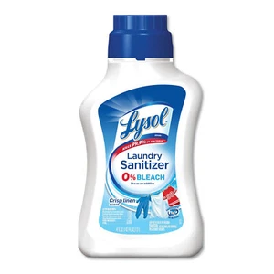 Lysol Laundry Sanitizer, Liquid, Crisp Linen, 41 oz, 6/Carton - Picture 1 of 1