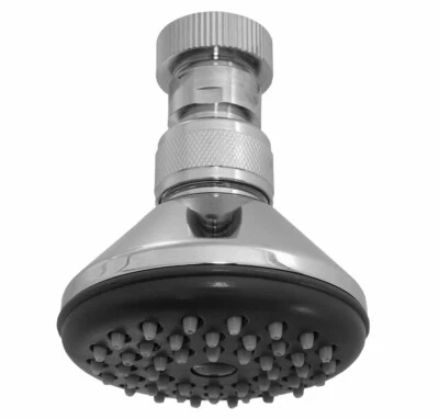 Duschkopf / Kopfbrause Ø 70mm - 46 Düsen mit Antikalkdüsen 3/4 Zoll - Bild 1 von 3