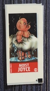 GPK 2003 ANS1 Insert Gum Wrapper Moist Joyce 17b GARBAGE PAIL All New Series 1