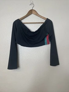 Tuta donna elegante schiena manica lunga 2 pezzi sportiva taglia L vestibilità scollata - Foto 1 di 22