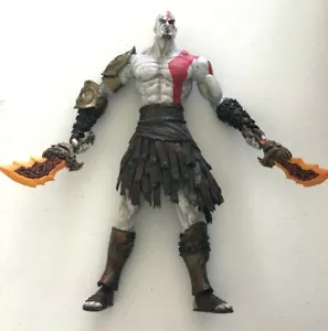 God of War 2 Kratos 14 Zoll NECA Actionfigur Statue 2007 14 Zoll Sound - Bild 1 von 7