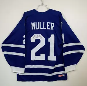 Kirk Muller signed autographed Toronto Maple Leafs jersey! AMCo COA! 15925 - Picture 1 of 4