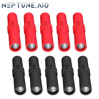 Adaptador de conector de enchufe conector hembra a hembra banana aislado de 4 mm - Imagen 1 de 4