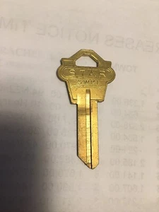 Vintage Star key blank for Weslock locks, 5WK1, 1175, WK1 - Picture 1 of 1
