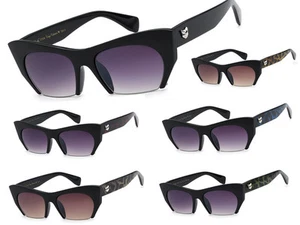 Cat Eye Sonnenbrille Damen Vintage Retro Animal Print - Bild 1 von 8