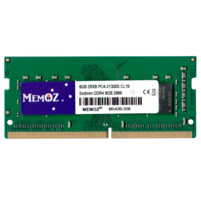 8 GB DDR4 2666 Laptop RAM SoDimm PC4 21300 Notebook Memory Memoz 5 años de garantía Foto 1 de 4