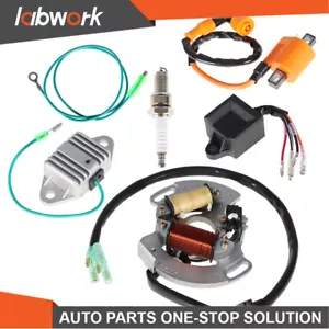 Labwork Ignition Coil Spark Plug CDI Regulator Stator For Yamaha Blaster YFS200 - Bild 1 von 8