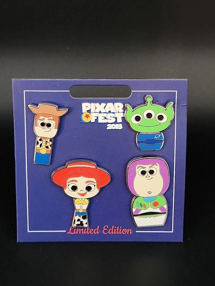 Disney Pixar Fest 2018 4 pin set Toy Story - Image 1 of 1