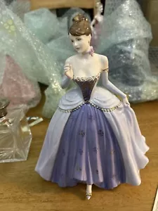 Coalport Midnight Maskerade Figur mit Echtheitszertifikat - Bild 1 von 8