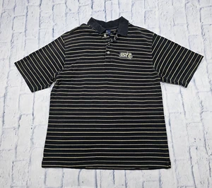UCF CENTRAL FLORIDA KNIGHTS Vantage MENS SIZE L Golf Polo VINTAGE Black Gold - Picture 1 of 10