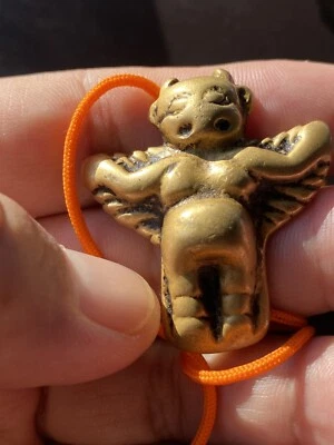 Colgante amuleto Garuda de bronce budista tibetano Foto 1 de 4