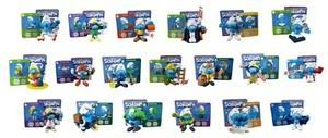 2022 McDonald's Happy Meal Smurfs - SCHLEICH 24933 - Complete set of 19 - Picture 1 of 22