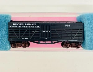 Roundhouse N Denver Laramie & North Western 36' OT Stock Car Built Kit 8783 - Picture 1 of 4