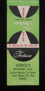 Zapatos de fortuna listos para usar Sokol años 50 para dama Bessemer AL Jefferson C - Imagen 1 de 2