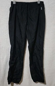 Obermeyer Mens XXL Long Adjustable Waist Zip Pockets Black Nylon Snow Ski Pants - Picture 1 of 5