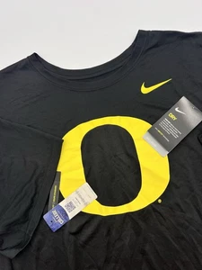 Oregon Ducks Primetime Logo Men's 4XL Black Nike College T-Shirt Stretch - Picture 1 of 12