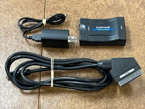 Sega Genesis Model 2 SCART/RGB Kabel, Packapunch, CSYNC W HDMI Adapter - Bild 1 von 6