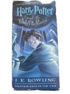 Harry Potter & The Order Of The Phoenix Unabridged Audiobook 17 Cassettes By J.K - Bild 1 von 3
