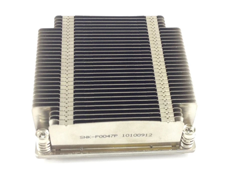 Supermicro 1U Passive CPU Heatsink LGA2011 for X9 UP/DP Systems SNK-P0047P - Image 1 of 1