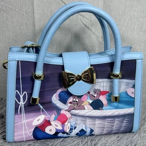 Borsa a tracolla LOUNGEFLY Principessa Cenerentola Gus Gus Parchi Disney nuova senza etichette - Foto 1 di 13