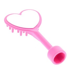 1x Lego Duplo Figure Accessories Mirror Brush Dark Pink Set 4826 4261415 52716