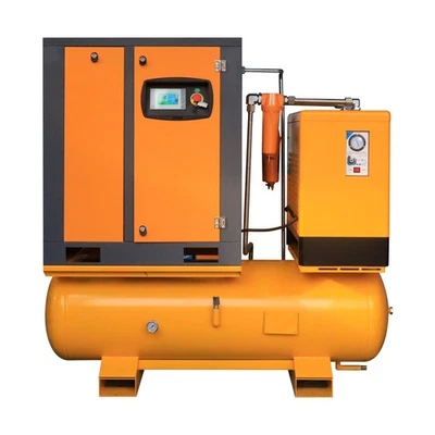 All In One Air Compressor 20HP 81CFM/120PSI/230V/60Hz 3ph With Tank And Dryer - Image 1 of 4