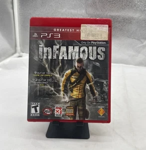 Infamous Sony PlayStation 3, 2009 Ps3 Completo Cib - Foto 1 di 8