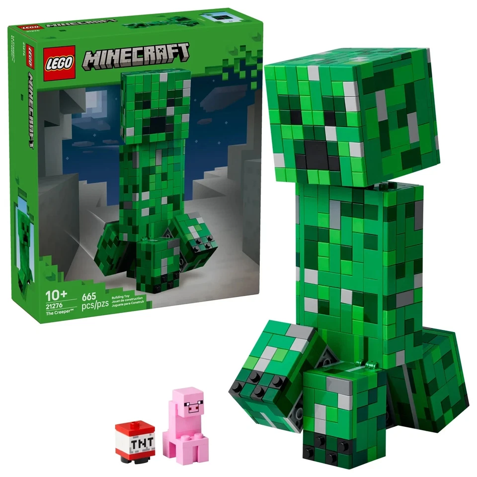 LEGO Minecraft The Creeper Kids Toy - Minecraft Toy for Gaming Fans - Room Decor - Image 1 of 1