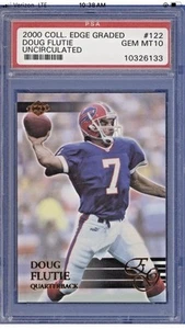2000 Collector's Edge Graded Doug Flutie Football Card PSA Gem Mint 10 1 OF 5000 - Picture 1 of 2