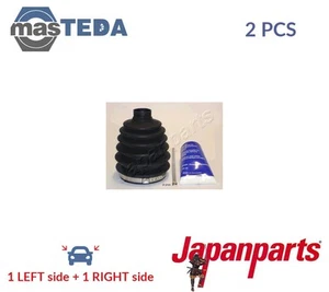 KB-220 CV JOINT BOOT KIT PAIR FRONT LEFT WHEEL SIDE JAPANPARTS 2PCS NEW - Picture 1 of 5
