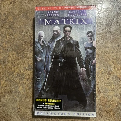 THE MATRIX (1999) VHS Keanu Reeves - Action Martial Arts Sci-Fi NEW - Image 1 of 4