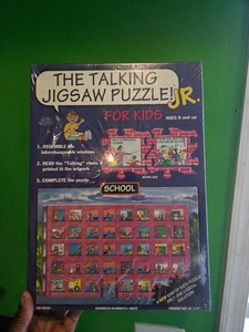 100 % KOMPLETT Das sprechende Puzzle Jr Junior Kinder Schule 1994 Buffalo Games - Bild 1 von 3