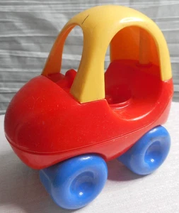 Little Tikes Toddle Tots casa delle bambole auto coupé accogliente taglia mini ruote blu 4 3/8" T - Foto 1 di 8