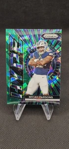MICAH PARSONS Green Ice Prizm Hype 2023 Panini Prizm #H-15 Dallas COWBOYS - Picture 1 of 2